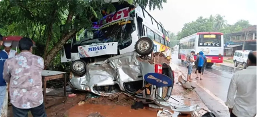 Car-Bus collision